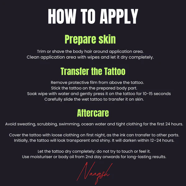 Arm-Band (Temporary Tattoo 30 days )