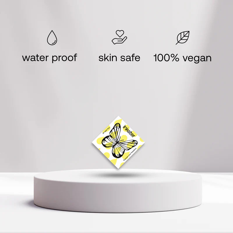 Fine Butterfly Tattoo