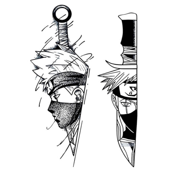 NARUTO - KAKASHI (TEMP TATOO)