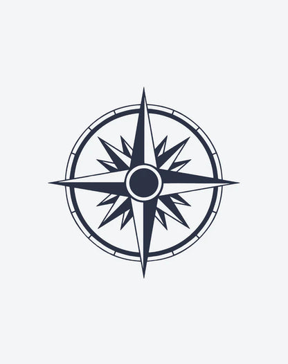 Meditation,Crossback Spider & Bold Compass (4x4 inches)