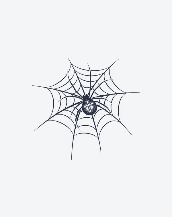 Meditation,Crossback Spider & Bold Compass (4x4 inches)