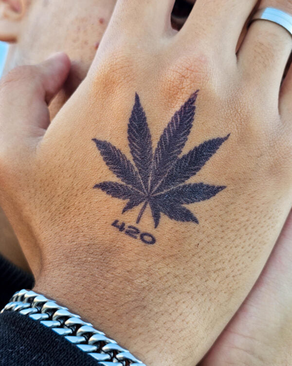 420 High (Temp Tattoo)