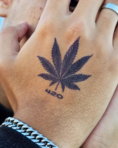 420 High (Temp Tattoo)