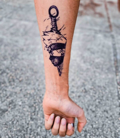 NARUTO - KAKASHI (TEMP TATOO)