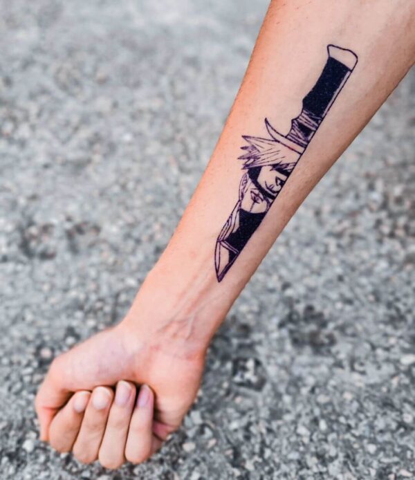 NARUTO - KAKASHI (TEMP TATOO)