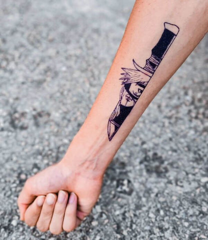 NARUTO - KAKASHI (TEMP TATOO)