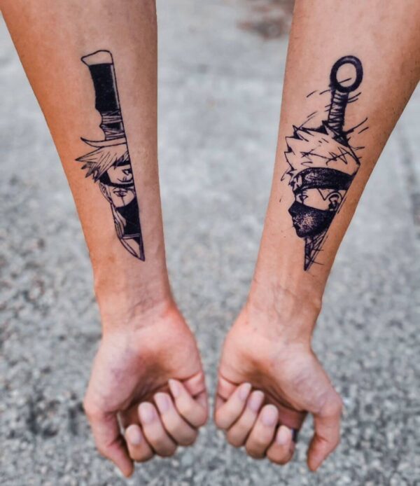 NARUTO - KAKASHI (TEMP TATOO)